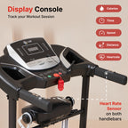 CULT RUN M3.0 Treadmill 3HP Peak | Massager | 3-level Manual-Incline | Max Weight-100kg | Max Speed-10kmph