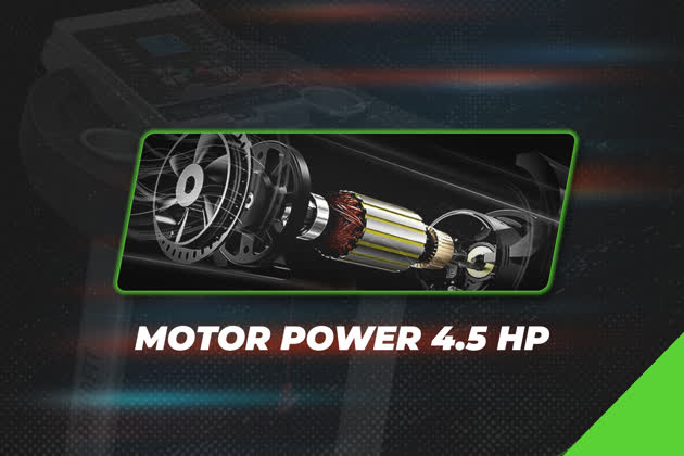 91 Durafit Strong SF Threadmill 4.5HP Peak | 3-Level Manual-Incline | Max Weight-120Kg | Max Speed-14kmph