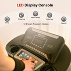 FIT KIT FT97 Steel Treadmill 2HP | 3-level Manual-Incline | Max Weight-100kg | Max Speed-12.8kmph