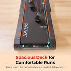 FIT KIT FT97 Steel Treadmill 2HP | 3-level Manual-Incline | Max Weight-100kg | Max Speed-12.8kmph