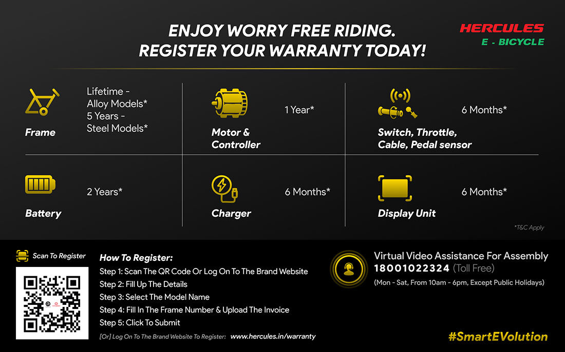 Hercules Shurveer 28T SS [Black] 6Ah LFP